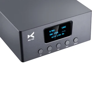 XDUOO XQ-100 XQ100 HIFI DAC Bezdrôtová 5.0 LDAC Prijímač, Duálny ES9038Q2M SRC Upconversion Dekodér Prijímač