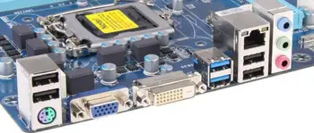 Používa Giga GA-B75-D3V Pôvodný Dosky LGA 1155 DDR3 32G B75 B75-D3V Ploche Doske na SATA II SATA III Systemboard