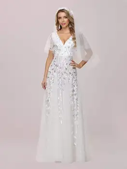 Jednoduché Svadobné Šaty Jeden-Ramenné Svadobné Biele Šaty Textílie je Nízka Úsek Svadobné Šaty morskej panny Župan de mariée
