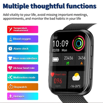 LIGE Smart Hodinky Mužov plne Dotykový Športové Fitness Tracker Smart Hodiny Srdcovej frekvencie Mužov Náramok Smartwatch Ženy Pre Android IOS