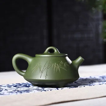 Yixing odporúča kvality tovaru všetky ruky sa vyzliekol rudy z chlorite panvici hrniec kung fu čaj nastaviť zaväzuje kanvicu