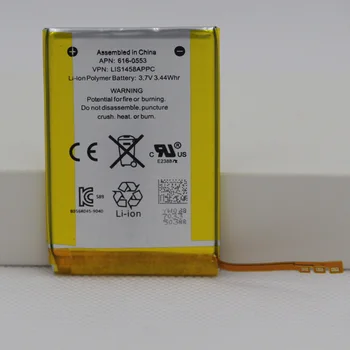 20pcs/veľa 930mAh 616-0553 / LIS1458APPC Interný Li-Polymer Náhradné Batérie Pre iPod Touch 4. Generácie 4 4g
