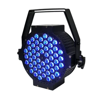 American DJ Mega 6pcs/veľa Širokú Poschodí RGB LED PAR môže s 54 x 3W 3 v 1 LED diódy Up-Systém Osvetlenia s 0-255 Strobo Efekt