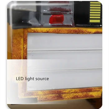 Wall E Robot Nočné Svetlo Led Film Model Svetlo Na detskej Izby, Spálne, Novosť Darček Pre Deti Domova Nočný Stolík Lampa