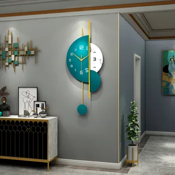 Móda kreatívne nástenné hodiny Moderný minimalistický domáce dekorácie hodiny Nordic módne osobnosti art nástenné hodiny