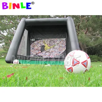 Vonkajšie super zaujímavé odolné PVC nafukovacie futbalové cieľom nafukovacie futbalové cieľom príspevku Streľba Cieľ hry pre zábavu