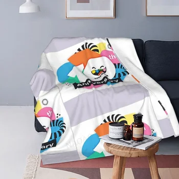 Toca Boca Hodiť Deka plachty na posteľ deka/ na gauč dekoračné prikrývky pre deti hodiť prikrývky gauč zahŕňa