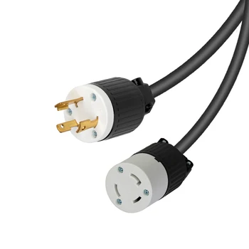 JORINDO American standard male konektorom pre ženy zásuvka napájania konverzný kábel rozšírenie，NEMA L5-30P na L5-30R
