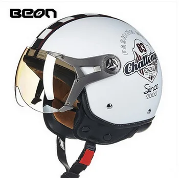 2019 Nové Retro B100 motocyklové prilby ABS motocross moto motocykel závodná motorky prilby skúter zariadenia, veľkosť M L XL