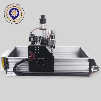 CNC 2030 offline plne automatická 4-os priemyselné malé CNC CNC rytie stroj čip leštenie pcb ploche DIY úľavu nema17