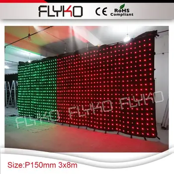 Podujatie fáze zariadenia účinok dekorácie P15cm štandardné desigh propagáciu 10 ft x 26ft led video plne farebný displej vízia opony
