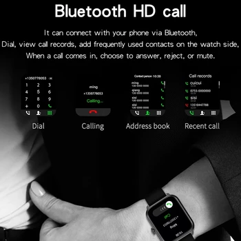 Nové HW23 Smart Hodinky Bluetooth Hovoru Tlačidlo Otáčania Muži Ženy Šport Smartwatch VS IWO W26 HW22 P8 Plus Pre Xiao IPhone Telefón