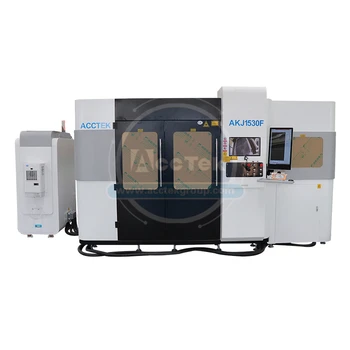 AccTek 3015 6KW vlákniny laserový rezací stroj cena AKJ1530 3000w vlákniny laserový rezací stroj