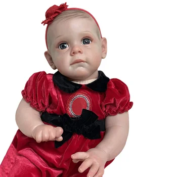 60 CM Bonecas Bebe Reborn Bábiky Baby Realisticky Real Soft Touch Maddie s Advanced-Maliarske Umenie Bábika Darček Hračky Deti Drop Shipping