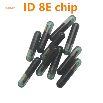 RIOOAK Nové 50pcs pôvodné ID 8E ID8E sklo čip pre Honda Audi ID8E auto transpondér čip