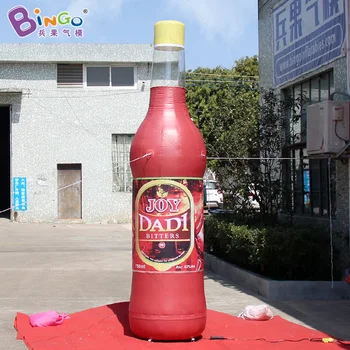 Prispôsobený 3M nafukovacie šťavy fľaše pre reklamné účely, propagačné prispôsobené soda fľaša vody balón pre obchod dekorácie, hračky