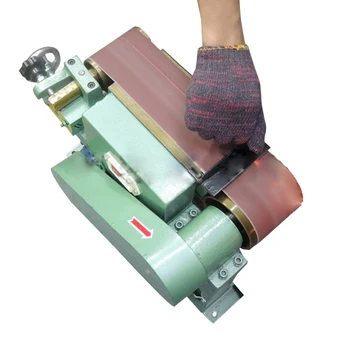 Horizontálny pás stroj 0,75 KW rovine leštiaci stroj leštiaci stroj ploche leštiaci stroj brúsneho stroja leštenie