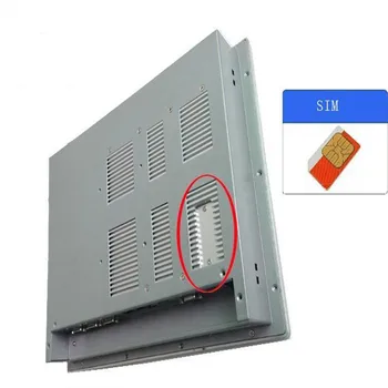 Bez ventilátorov priemyselné panel pc 12 palcový dotykový LCD displej priemyselný počítač 32G SSD &2G RAM