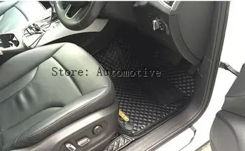 Dobrá kvalita! Špeciálne podlahové rohože pre BMW X3 F25 Pravej RUKE-2011 nepremokavé kožené koberce pre X3 2013,doprava Zdarma