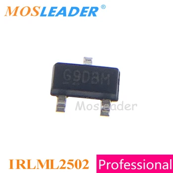 Mosleader IRLML2502 SOT23 3000PCS IRLML2502TRPBF IRLML2502PBF IRLML2502TRPBF-1 N-Kanál 20V Vyrobené v Číne Vysokej kvality