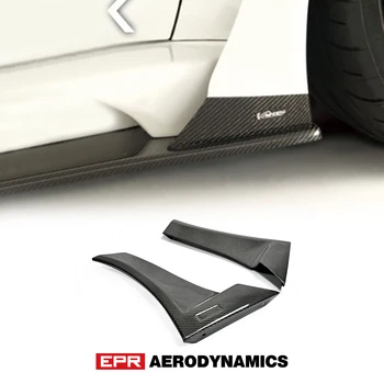 Auto-styling Pre Mitsubishi Evolution EVO 10 VS Štýl Široký Ver.Bočné Uhlíkových Vlákien Vzduchu Panel