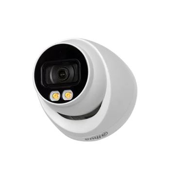 Dahua 4MP Fotoaparát IPC-HDW2439T-AKO-LED-S2 POE Fotoaparát 24 Hodín Full-farebné Kamery H. 265 vstavaný Mikrofón Sieťová Kamera CCTV