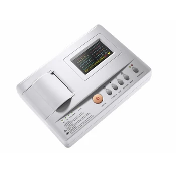 Prenosné ECG300G Stroj Digitálne Elektrokardiograph 3 Kanál 12 Viesť USB EKG Stroj EKG Monitor