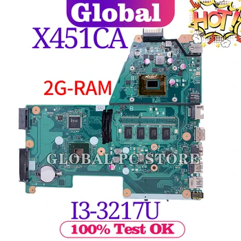 Pre ASUS X451CA X451C F451C F451 notebook doske Pôvodnej doske test OK I3-3217 2G-RAM