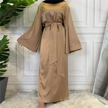 Ramadánu Abaya Dubaj Turecko Moslimskou Hidžáb Oblečenie Islam Oblečenie Eid Abayas Pre Ženy Strany Vestidos Župan Longue Femme Musulman