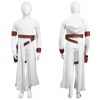 Vzostup Skywalker Rey Cosplay Kostým Deti, Deti Nohavice Top Oblečenie Halloween Karneval Oblek