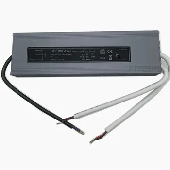 Nepremokavé osvetlenie transformer AC12V napájanie IP67 IP68 400W nepremokavé vonkajšie jednotky power adaptér
