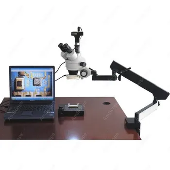 Formuloval Stereo Mikroskopom--AmScope Dodávky 3,5 X-90X Formuloval Stereo Mikroskopom s 54-LED Svetlo + 9MP Digitálneho Fotoaparátu