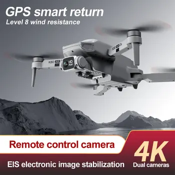 K80Air2s 4k 3000mAh Striedavé GPS UAV Super Dlhé Vytrvalosť Drone Krytý Optický Tok Pevný Bod s Nízkou spotrebou Vráti