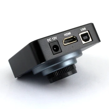 1080P HDMI, VGA, digitálny mikroskop pre elektronické spájkovanie 130X 38MP mikroskopom fotoaparát USB LED Prsteň Svetla professional repair
