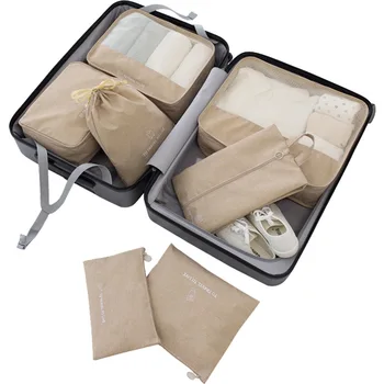 Vysoká Kapacita Cestovné Skladovanie Vriec Oblečenia Prenosný Multifunkčný Kozmetické Tašky Prípadoch Travel Kit De Sac Rangement Pliants