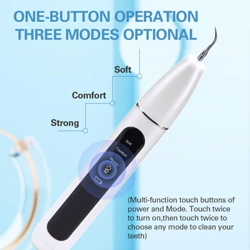 Domov Ultrazvukové Kalkul Odstraňovač Zubného Škálovanie Elektrické Prenosné Scaler Sonic Dymu Škvrny Plaku, Zubného Kameňa Zuby Biele