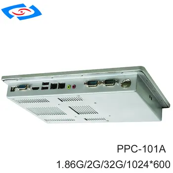 Monitor 10.1-palcový Dotykový Displej priemyselný Panel PC Support 4Gb RAM, 128 gb rom WiFi Modul